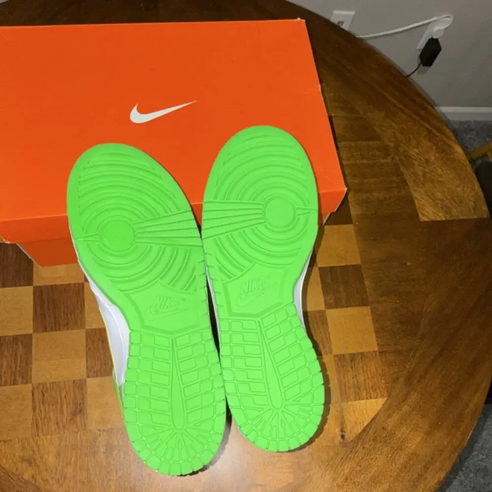 Size 11 - Nike Dunk High OG 2007 DS Lemon Chiffon Radiant Green 309432-171